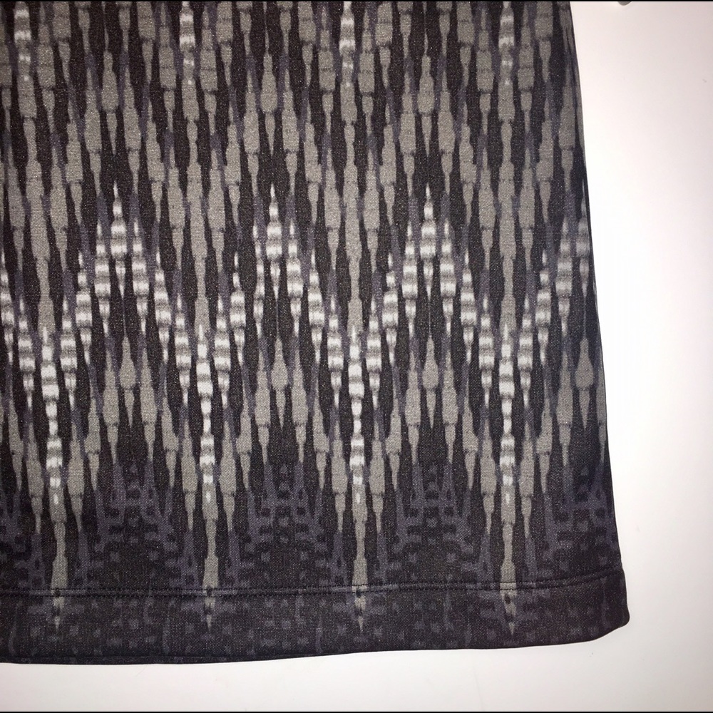 NWT Athleta Chevron Tech Stretch Fleece Skirt - Picture 5 of 8
